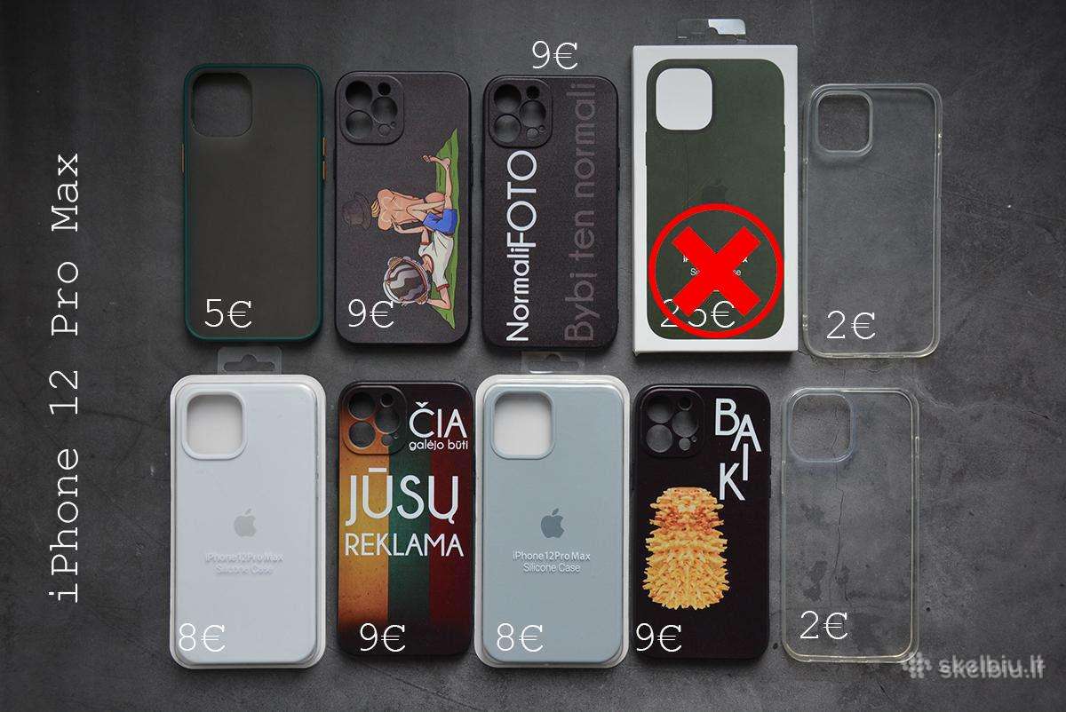 iPhone 12, Xs dėklai - nuotraukos Nr. 3