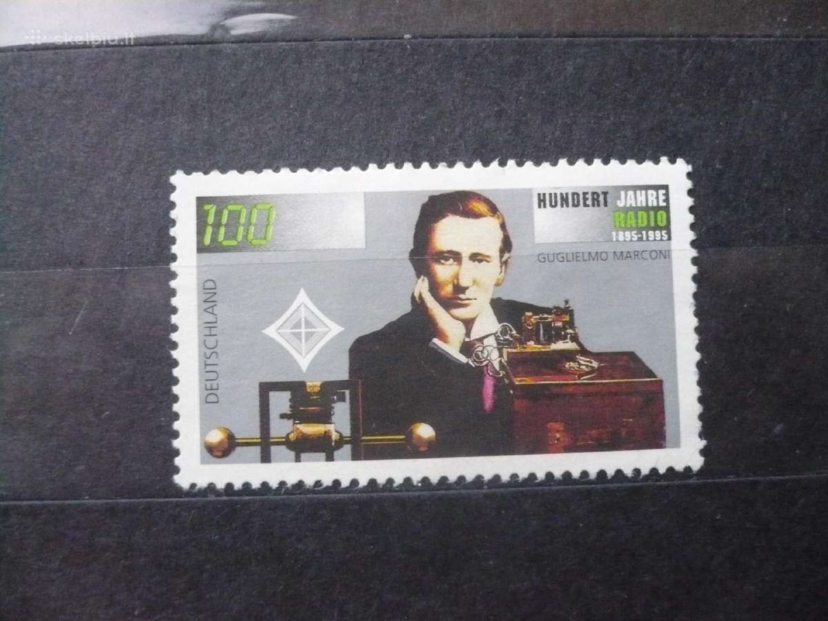 1995 100-osios radijo išradimo metinės Mhn