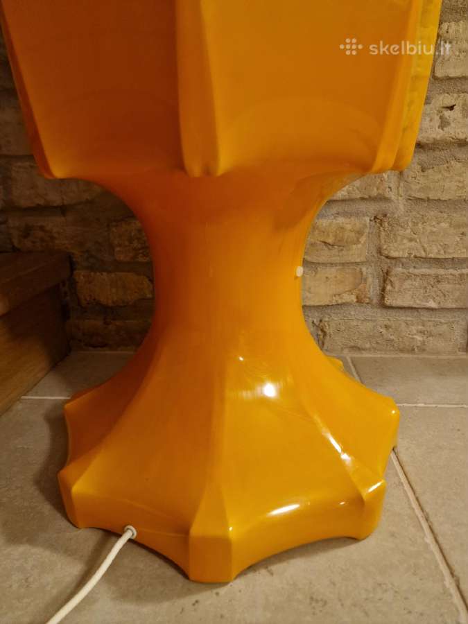Vintažinė mid century Space Age st.interjero lempa - nuotraukos Nr. 7