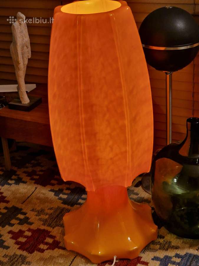 Vintažinė mid century Space Age st.interjero lempa - nuotraukos Nr. 9
