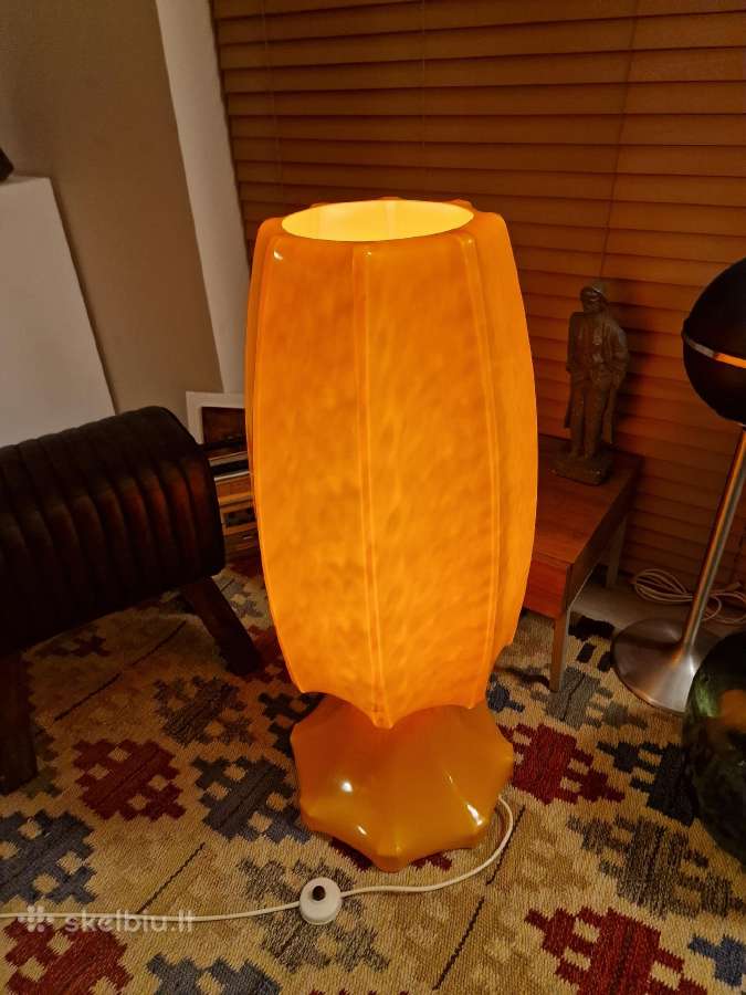 Vintažinė mid century Space Age st.interjero lempa - nuotraukos Nr. 12