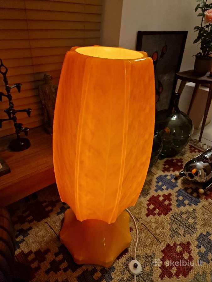 Vintažinė mid century Space Age st.interjero lempa - nuotraukos Nr. 14