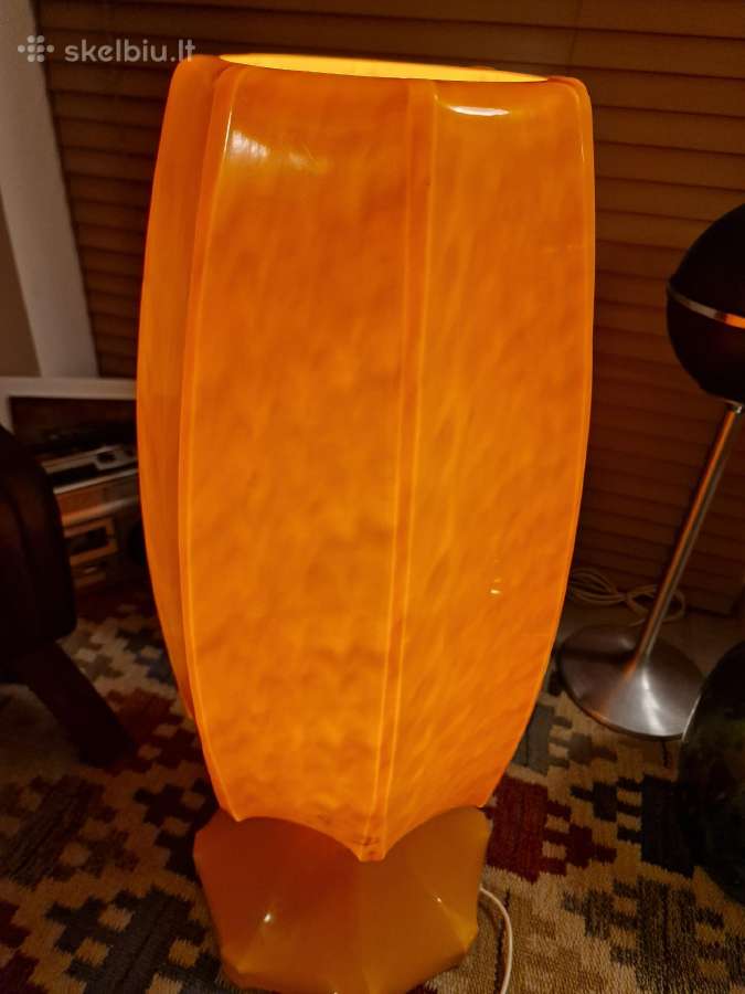 Vintažinė mid century Space Age st.interjero lempa - nuotraukos Nr. 32