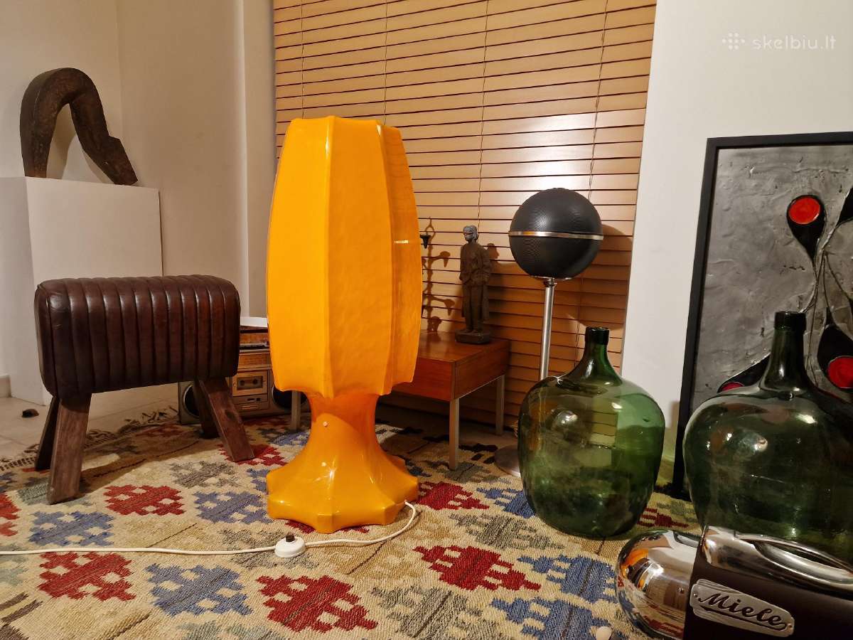 Vintažinė mid century Space Age st.interjero lempa - nuotraukos Nr. 35