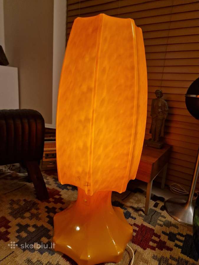 Vintažinė mid century Space Age st.interjero lempa - nuotraukos Nr. 37
