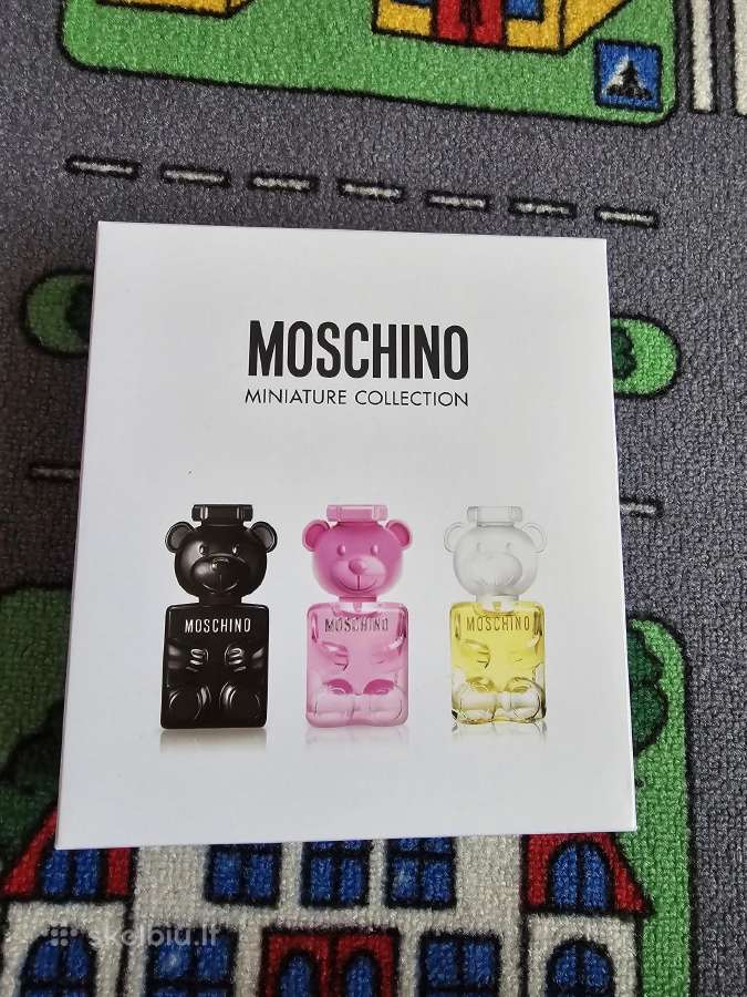 Moschino miniatiuros 3 buteliukai po 5ml