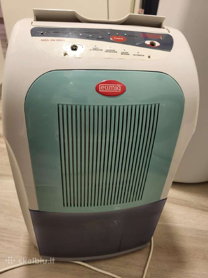 Drėgmės rinktuvas oro sausintuvas Eumig Dh320a - Skelbiu.lt
