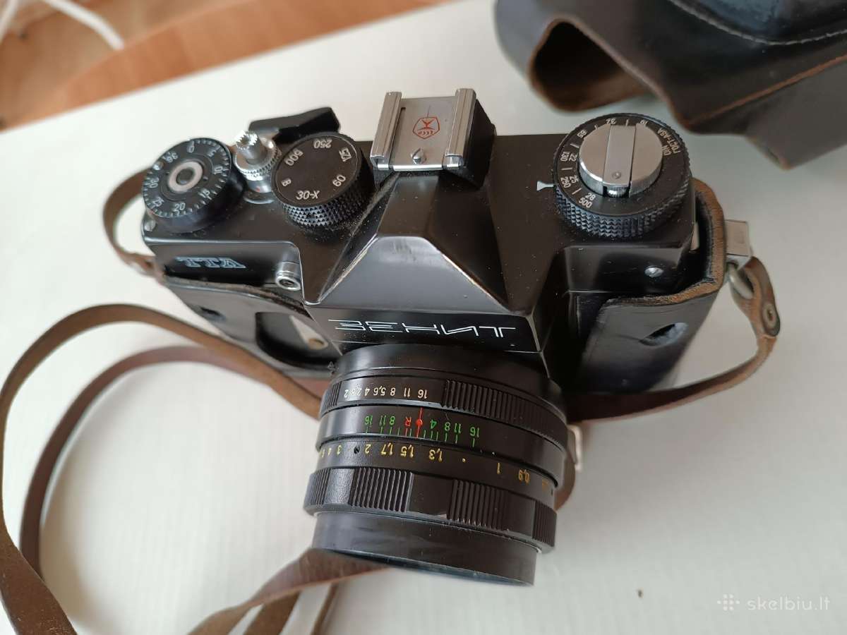 Fotoaparatas Zenit. Pagamintas tarybų sąjungoje. - nuotraukos Nr. 4