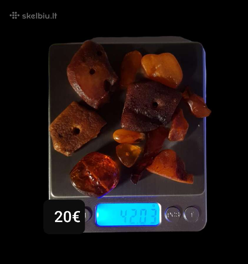 Vintaziniai Gintariniai Papuošalai - nuotraukos Nr. 38