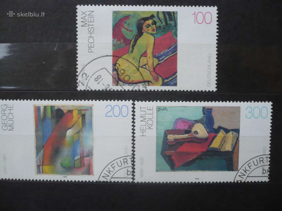 1996 XX amžiaus vokiečių tapyba