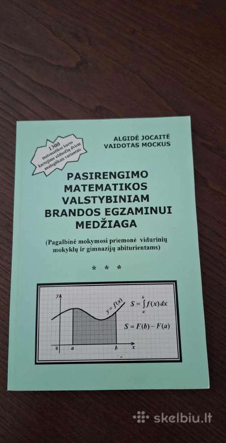 Pasirengimo matematikos valstybiniam brandos egz