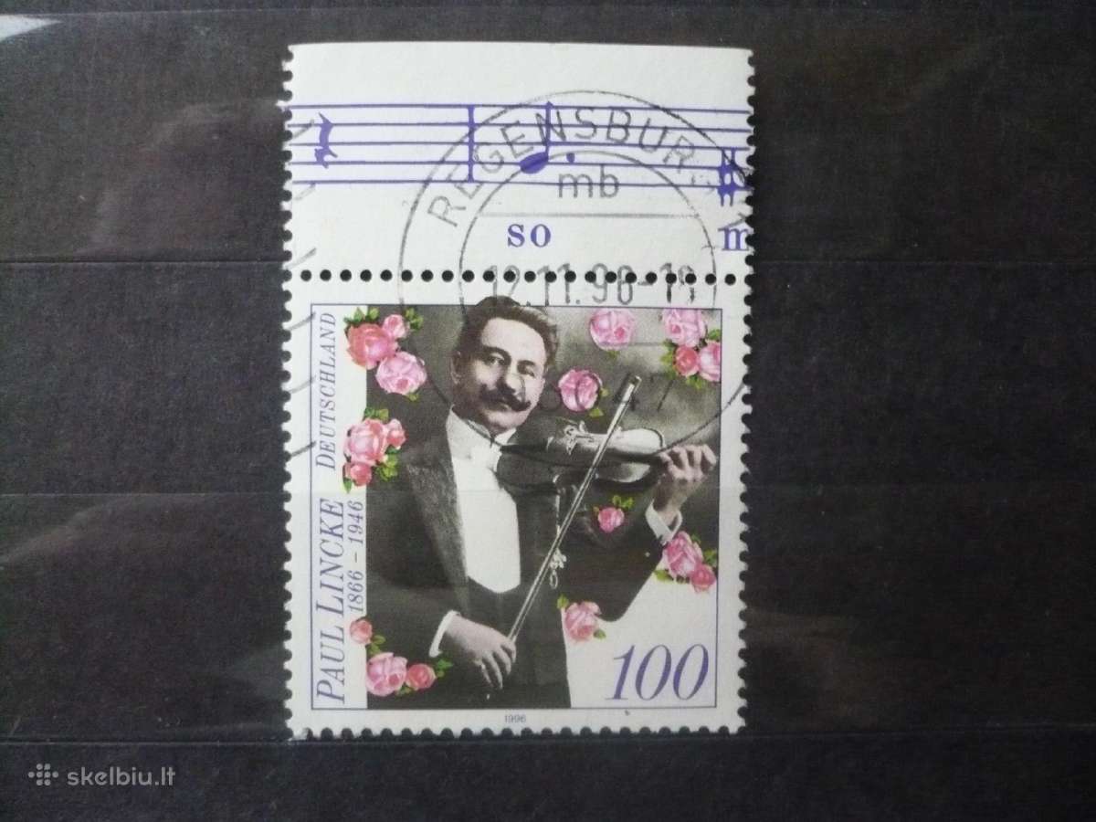 1996 m. 50-osios kompozitoriaus Paulo Linkke'o - nuotraukos Nr. 2