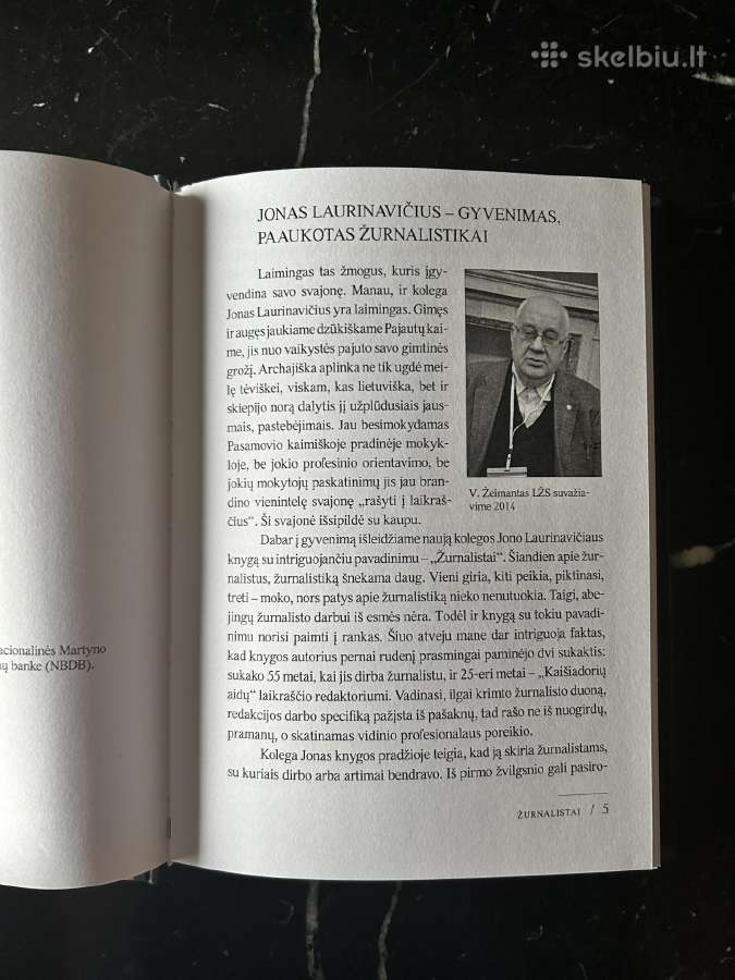 Knyga "Žurnalistai". J. Laurinavičius