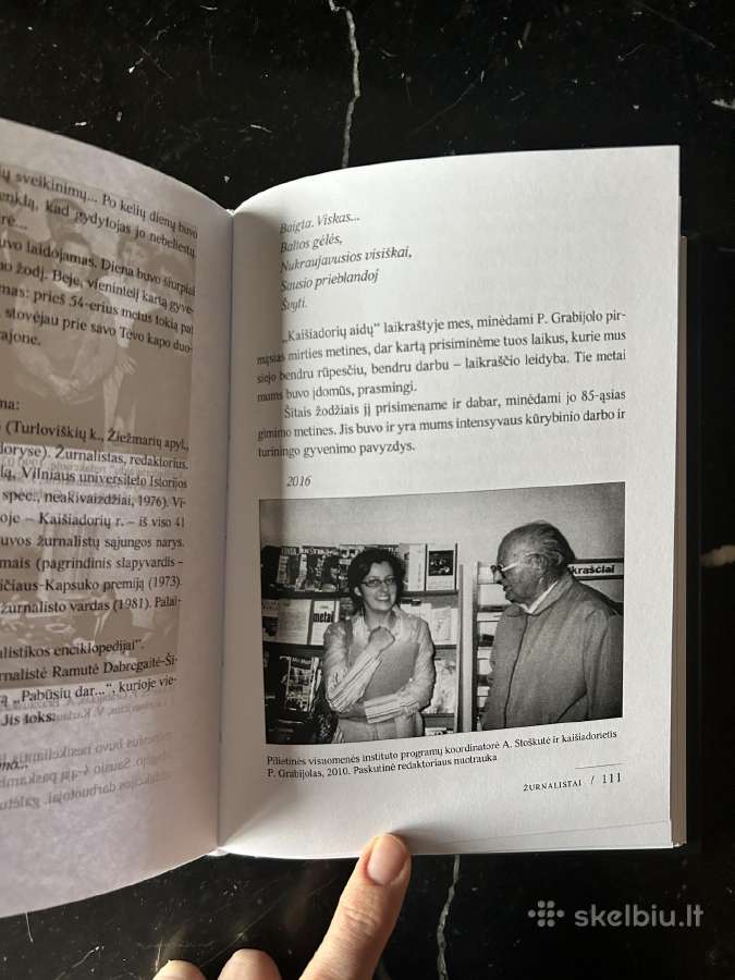 Knyga "Žurnalistai". J. Laurinavičius - nuotraukos Nr. 5