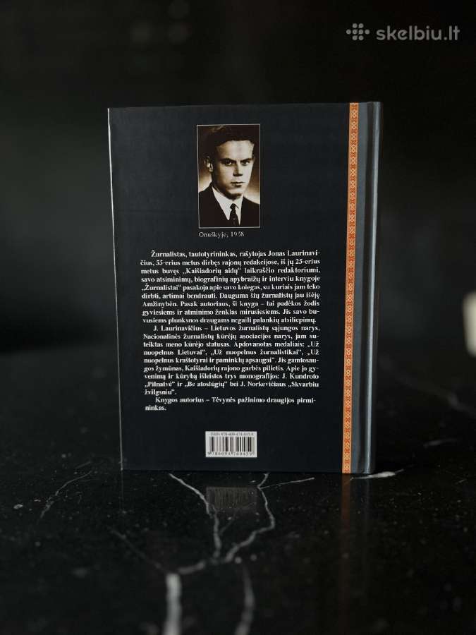 Knyga "Žurnalistai". J. Laurinavičius - nuotraukos Nr. 9