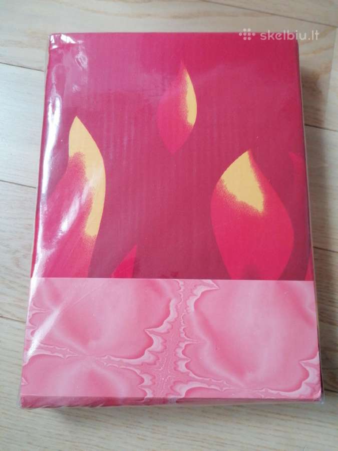 Naujas satino patalynės komplektas 200x205 cm - nuotraukos Nr. 2