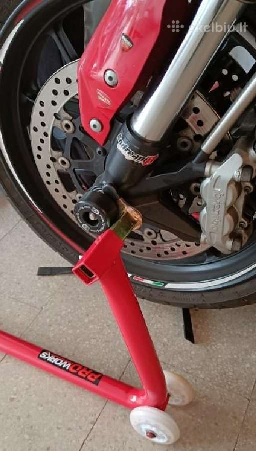 Naujas universalus moto stovas priekiui ir galui - nuotraukos Nr. 2