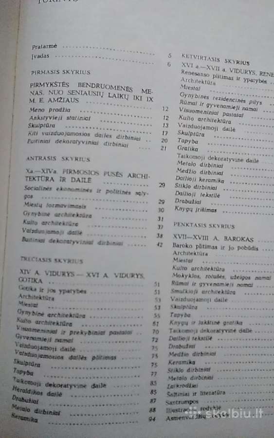 Lietuvos Tsr dailės ir architektūros istorija 1 - nuotraukos Nr. 2
