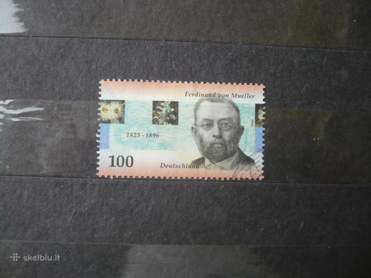 1996 m. 100-osios botaniko Ferdinando von Muelleri