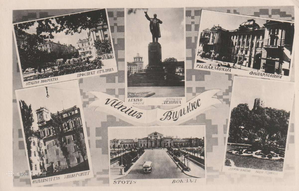 Atviruku kolekcija Vilnius Wilna 31 vnt - nuotraukos Nr. 3