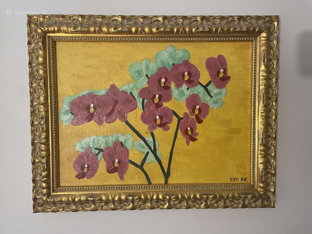 Paveikslas “orchidėja