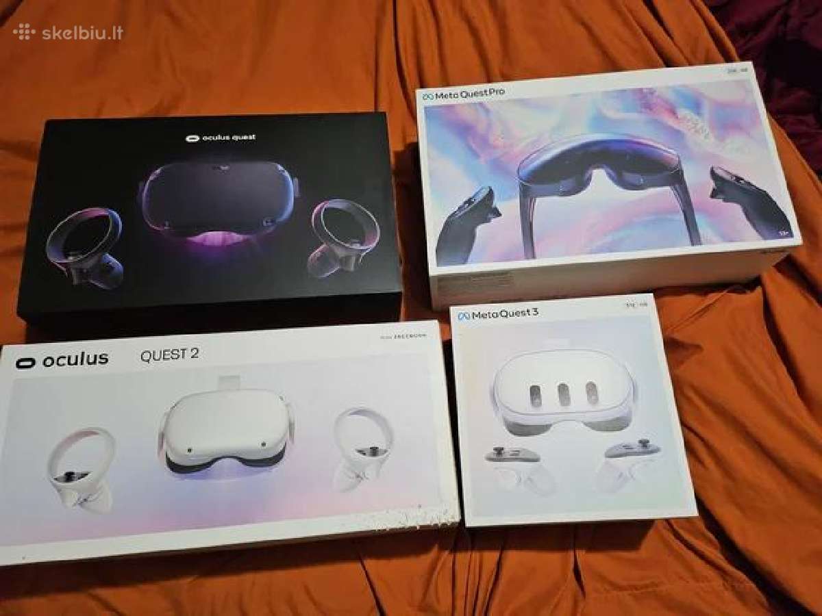 Nauji Oculus Meta Quest 3, 3s, Pro - nuotraukos Nr. 4