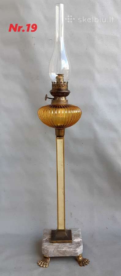 Nr.7,19,6) Prabang. antikvar. žibalinės lempos - nuotraukos Nr. 2