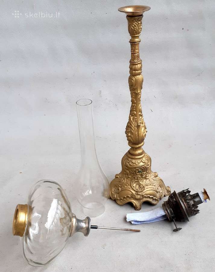 Nr.7,19,6) Prabang. antikvar. žibalinės lempos - nuotraukos Nr. 7