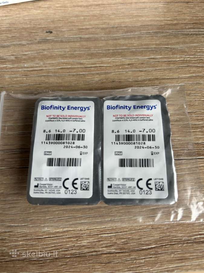 Kontaktiniai lęšiai Biofinity Energys 2vnt