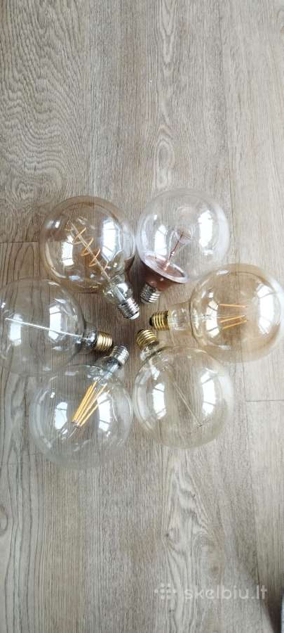 LED dideli bumbulai E27