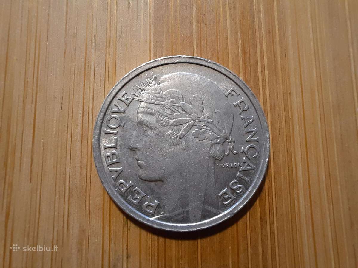1 frankas 1959 - Prancūzija - nuotraukos Nr. 2