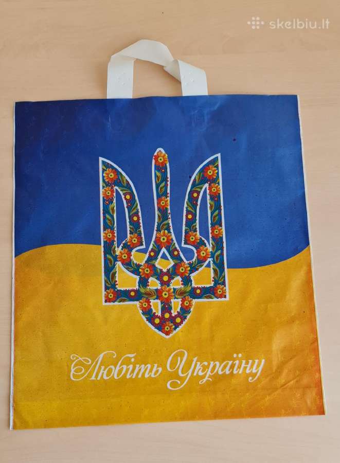 Plastikinis pirkinių maišelis Ukraina