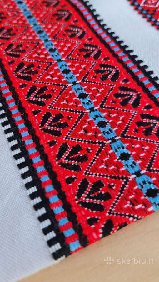 Audinys 140/215 su ukrainietiškų ornamentų - nuotraukos Nr. 4