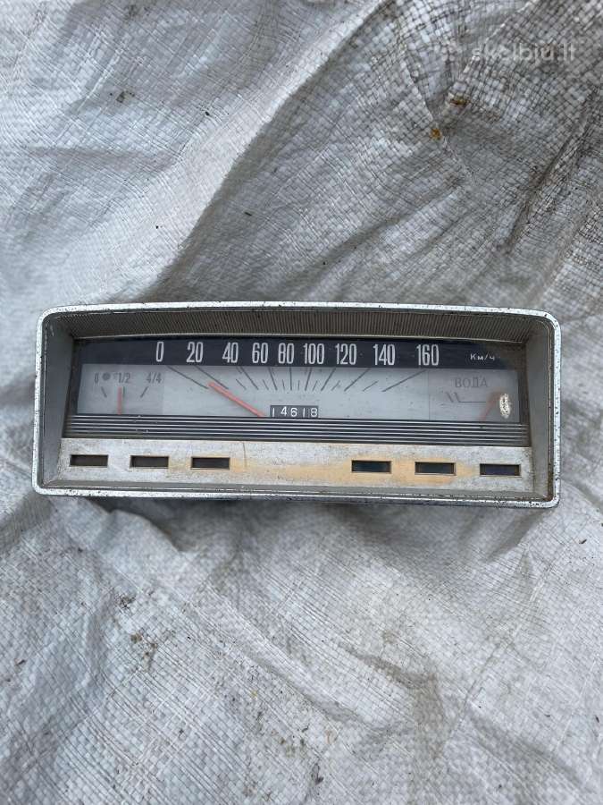 Vaz. Žiguliai. Spidometras. Odometras.