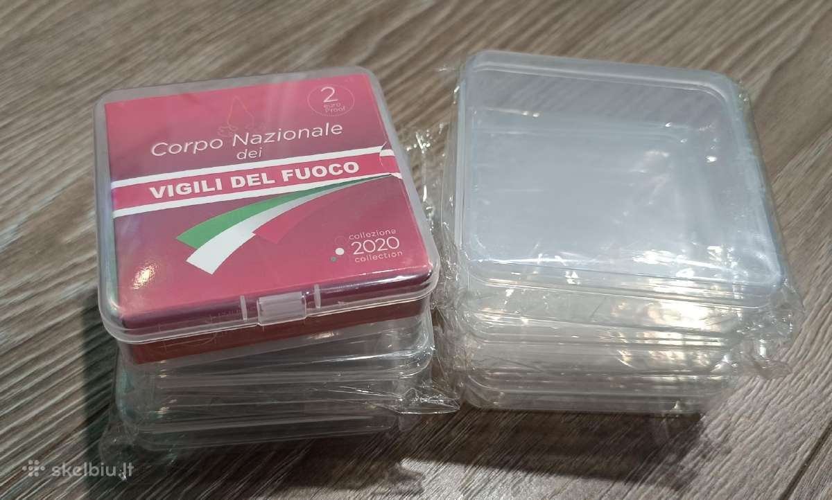 Plastmasinės dėžutės Monako,italijos 2e proof