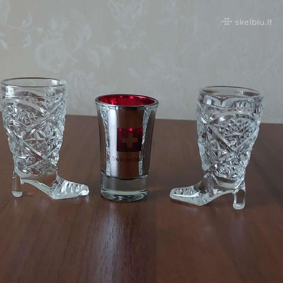 Suvenyrinės mažos stiklinės .Parduodu . - nuotraukos Nr. 31