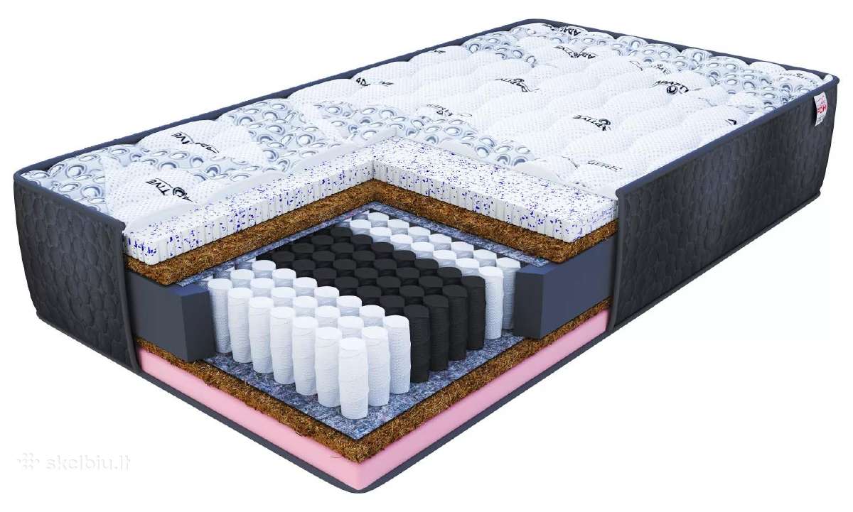 Pocket čiužinys 140x200 su Aloe Vera nuo 155€ - nuotraukos Nr. 8