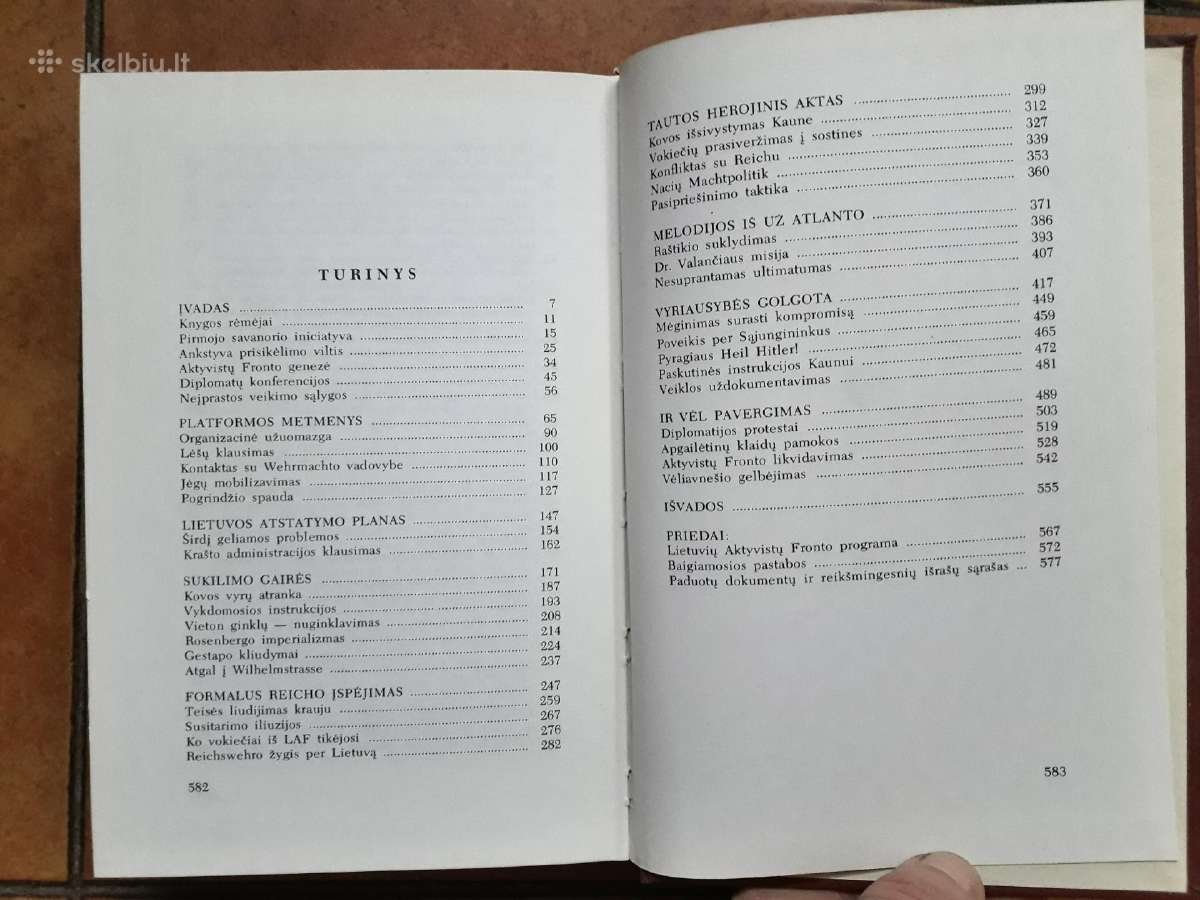 Kazys Škirpa "Sukilimas" JAV 1973 metai - nuotraukos Nr. 11