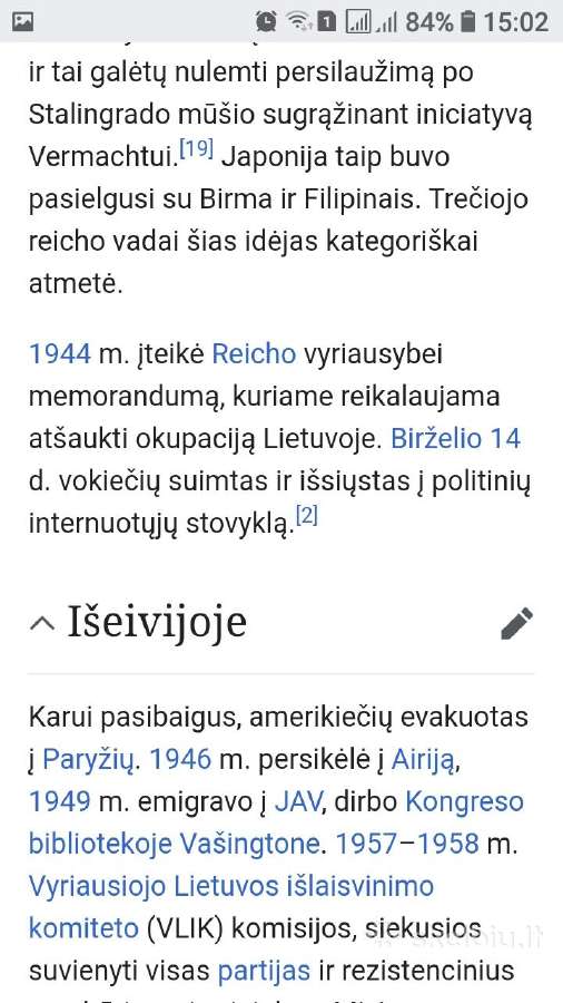 Kazys Škirpa "Sukilimas" JAV 1973 metai - nuotraukos Nr. 28