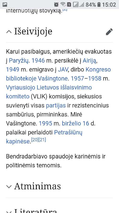 Kazys Škirpa "Sukilimas" JAV 1973 metai - nuotraukos Nr. 29