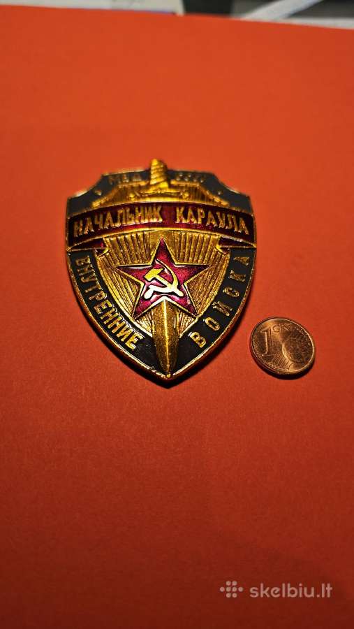 Didelis krūtininis ženklas.1978 - 1991m. - nuotraukos Nr. 4