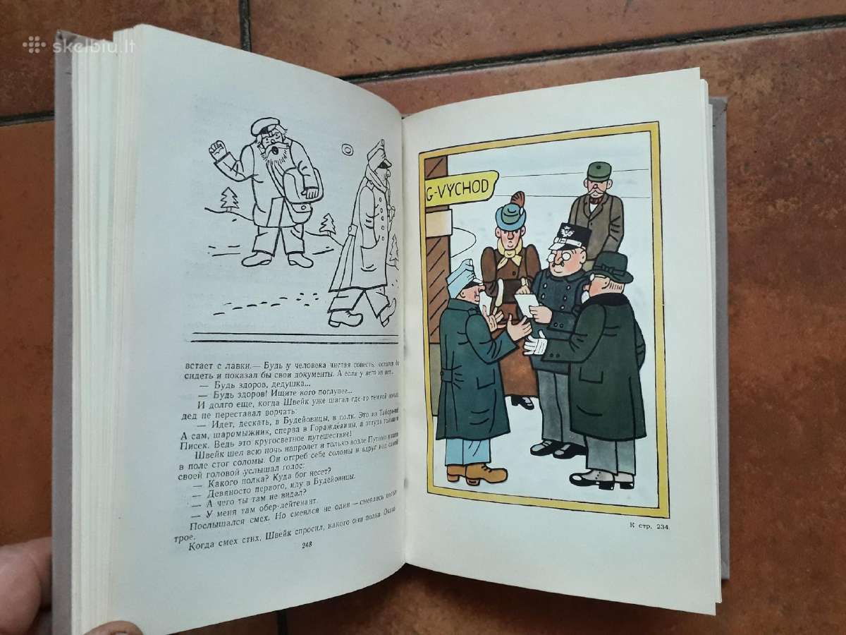 Я . Гашек " Похождения бравого солдата Швейка"1958 - nuotraukos Nr. 6