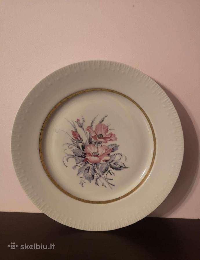 Senovinės lėkštės 28 cm - nuotraukos Nr. 3