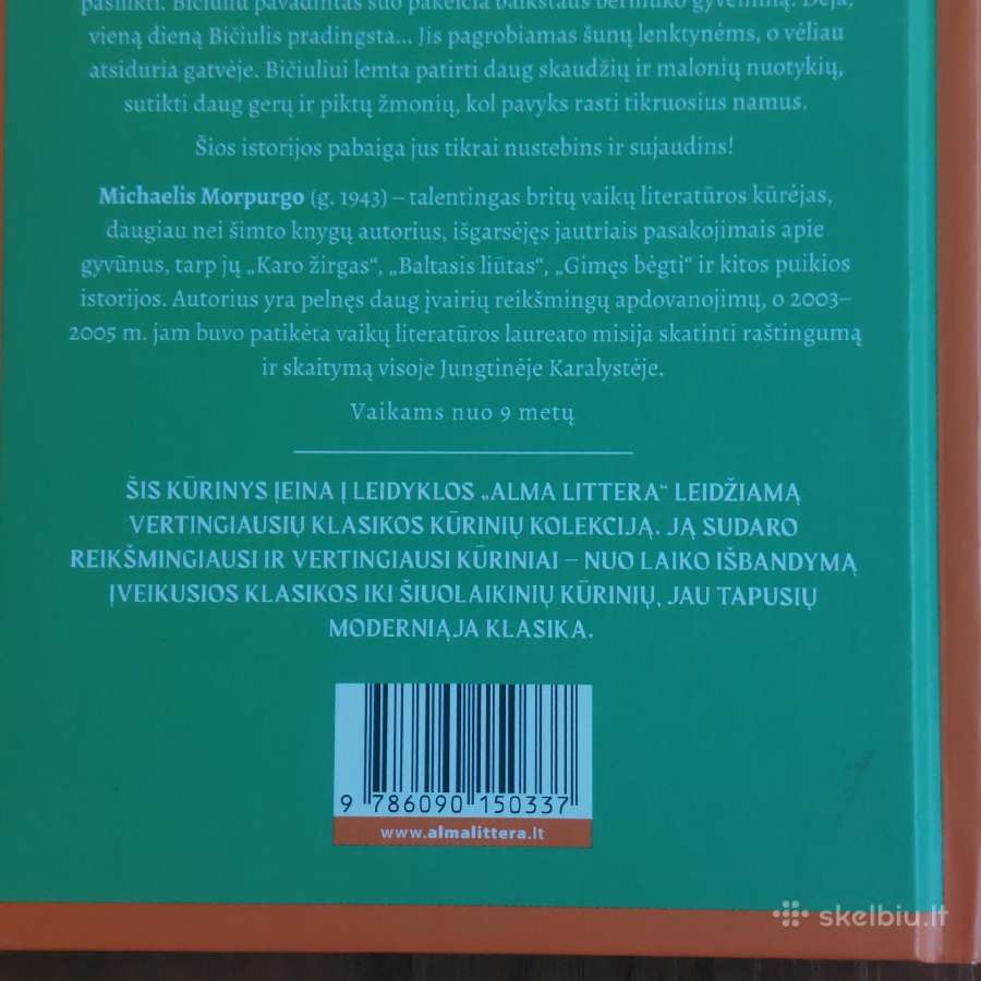 Michael Morpurgo " Gimęs bėgti " - nuotraukos Nr. 7