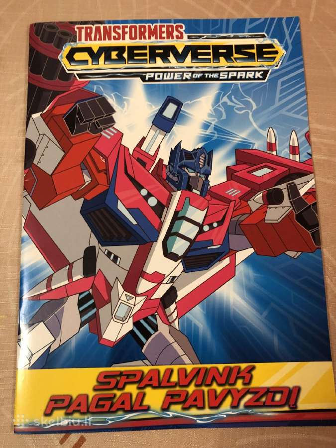 Transformeriai galvosūkiai ir spalvinimas 2 vnt - nuotraukos Nr. 2