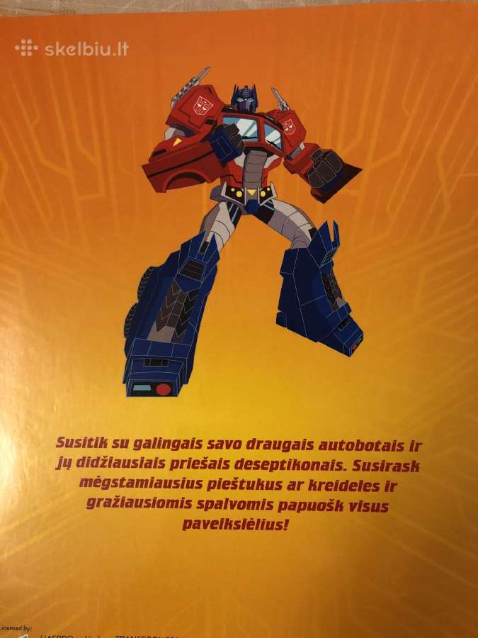 Transformeriai galvosūkiai ir spalvinimas 2 vnt - nuotraukos Nr. 4