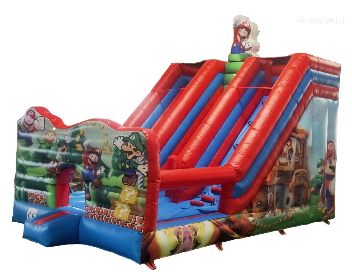 Parduodamas Naujas komercinis batutas Mario