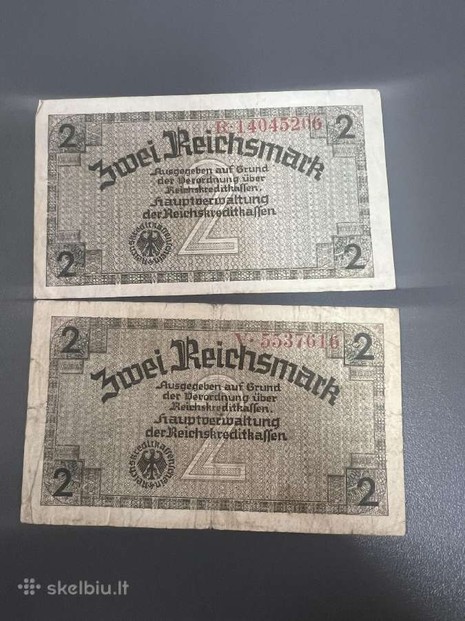 Zwei reichsmark banknotai