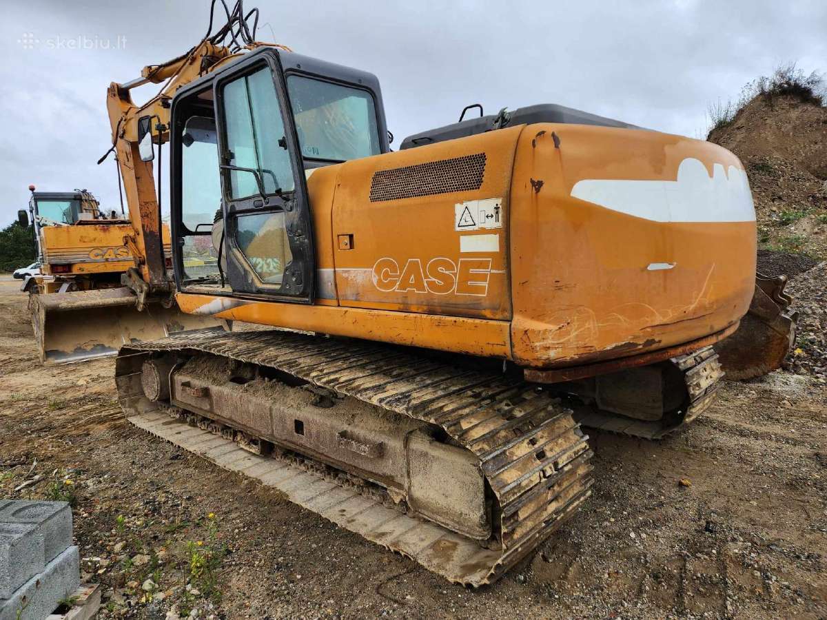 Vikšrinio ekskavatoriaus nuoma, Case Cx210b. 24,5t - nuotraukos Nr. 4