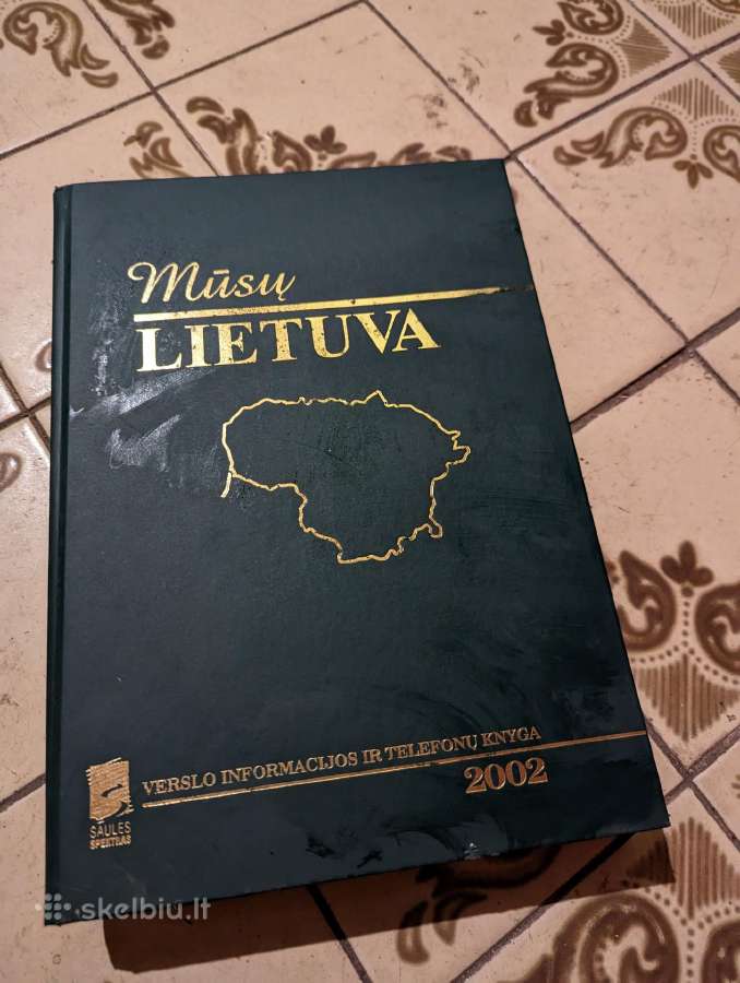 Telefonų knyga Mūsų Lietuva 2002